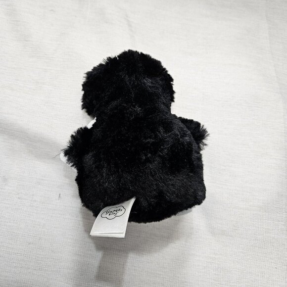 Slumberkins LIMITED EDITION Black & White Penguin Mini Plush Stuffed Animal - Picture 3 of 4